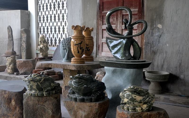 làng nghề đá mỹ nghệ ở Khánh Hòa